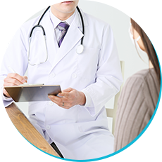 甲状腺疾患専門医による診察