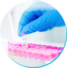 迅速な診療体制(血液検査の当日結果報告)